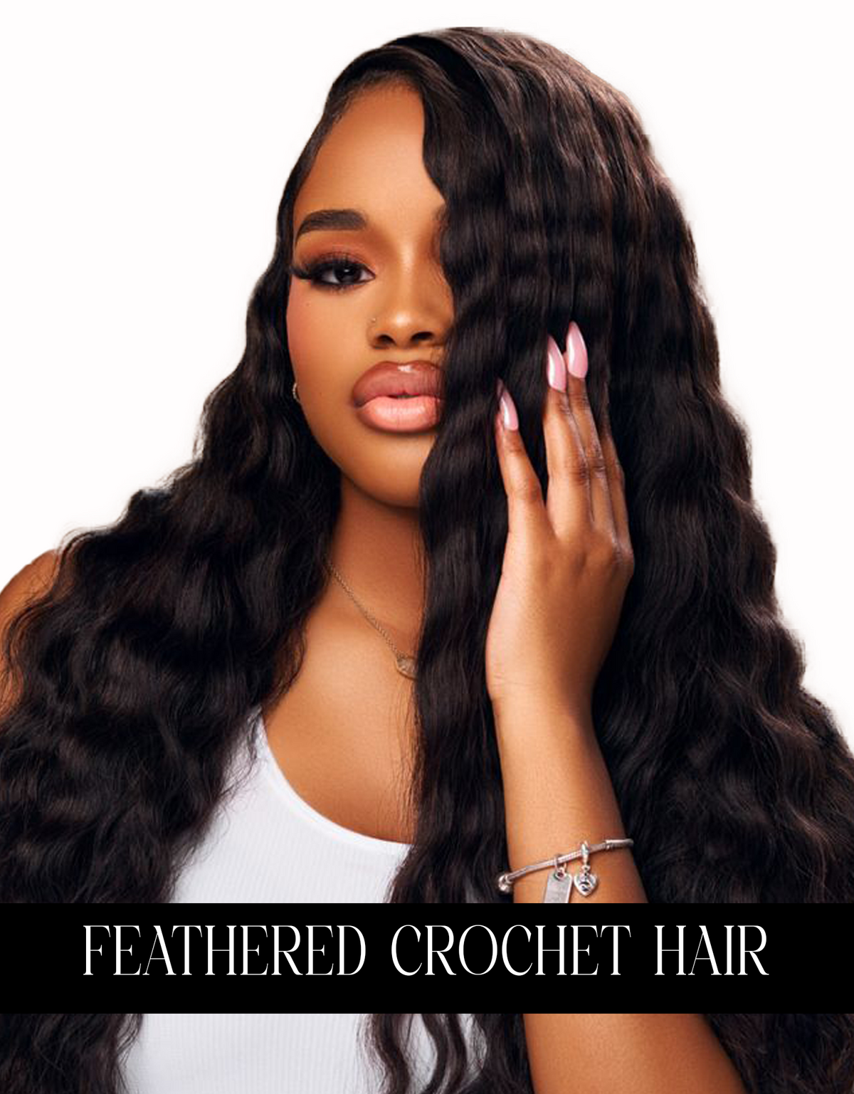 FEATHERED CROCHET HAIR