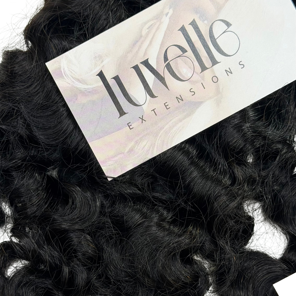 Burmese Curly Feathered Crochet Hair