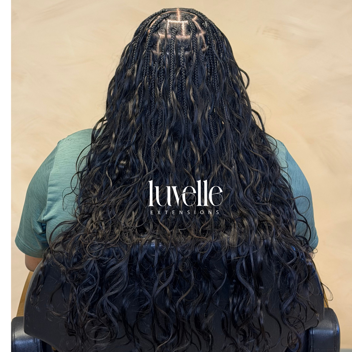 Body Wave Feathered Crochet Hair