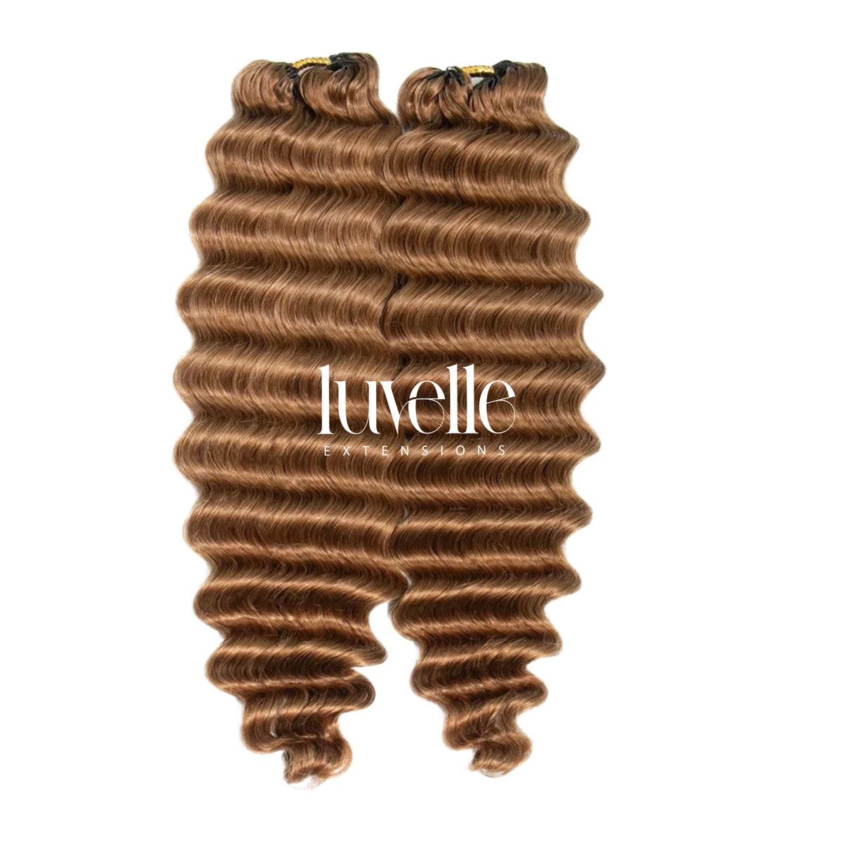 #30 Deep Wave Feathered Crochet Hair