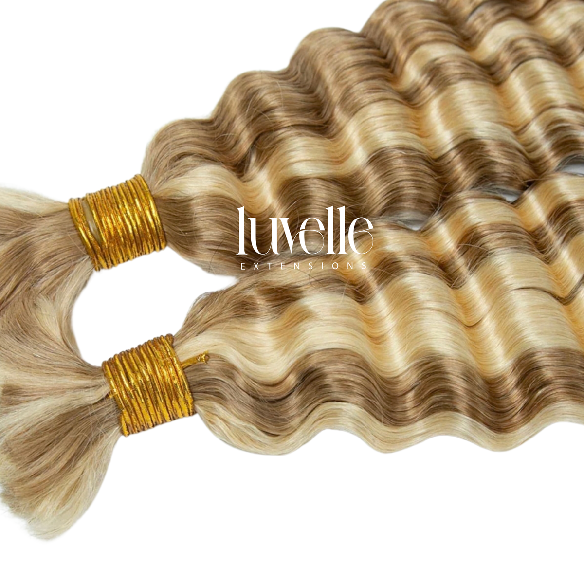 27/613 Deep Wave Bulk Hair